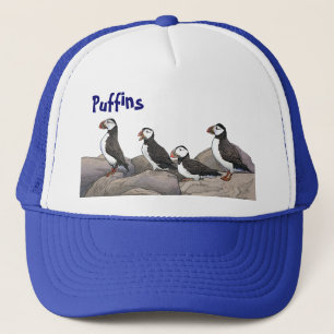 Atlantisk puffins truckerkeps