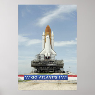 Atlantisk rymdfärd poster