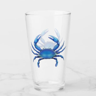 Atlantisk Tumbler för blåttkrabbaexponeringsglas Glaskopp