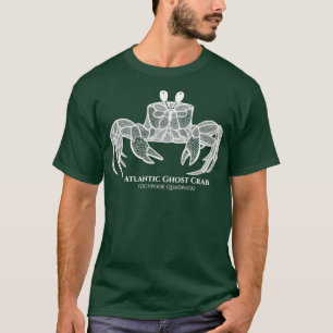 Atlantisk värdkrabba med Namn djurdesign på kh T Shirt