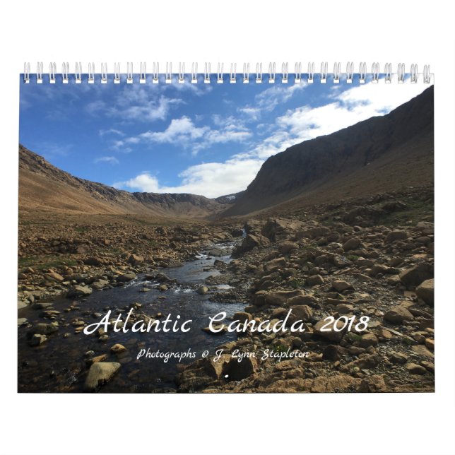 Atlantiska Kanada 2018 Kalender (Omslag)
