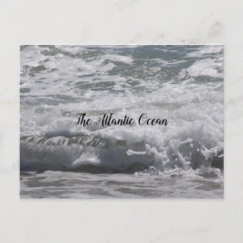 Atlantiskt havskort vykort