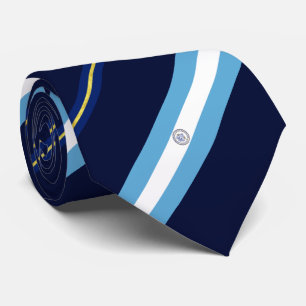 Atlantstaden (New jersey) flagga Neck Tie Slips