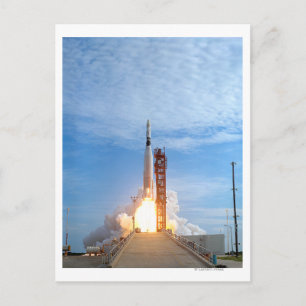Atlas Agena target fordon life toff for Gemini 11 Vykort