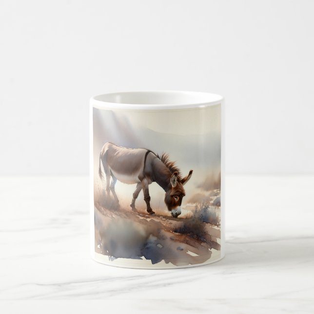 Atlas Donkey AREF409 - Watercolor Kaffemugg (Center)
