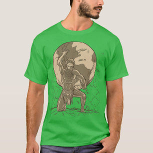 Atlas Grekiska gud T Shirt