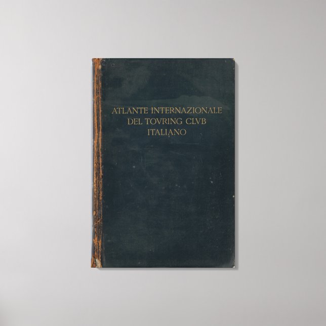 Atlas internationell canvastryck (Framsida)