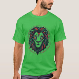Atlas Lion T-Shirt | Marockansk Lejonhuvud Tröja |