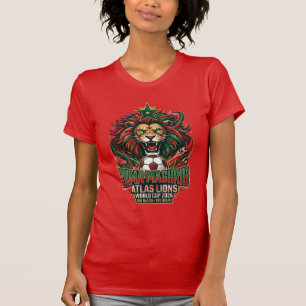Atlas Lions Dima Maghrib Marocko fotbollsshirt för T Shirt