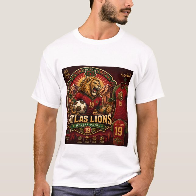 Atlas Lions T-shirt (Framsida)
