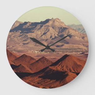 Atlas Mountain Landscapes Marocko Scenery Stor Klocka