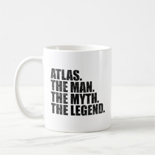 Atlas namn, Atlas Mannen Myten Legenden Kaffemugg