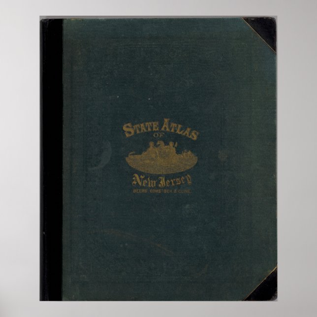 Atlas New jersey Poster (Framsidan)