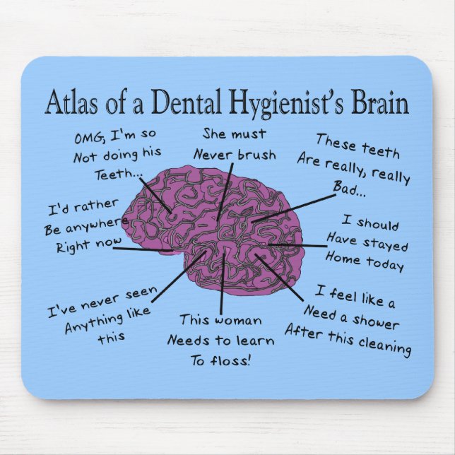 Atlas of a Dental Hygienist's Brain Musmatta (Framsidan)