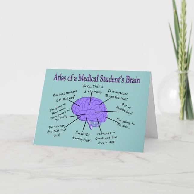 Atlas of a Medical Student Brain #2 Kort (Framsida)
