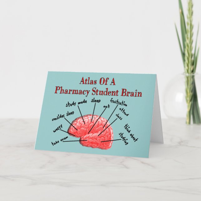 Atlas of a Pharmacy Student Brain Kort (Framsida)