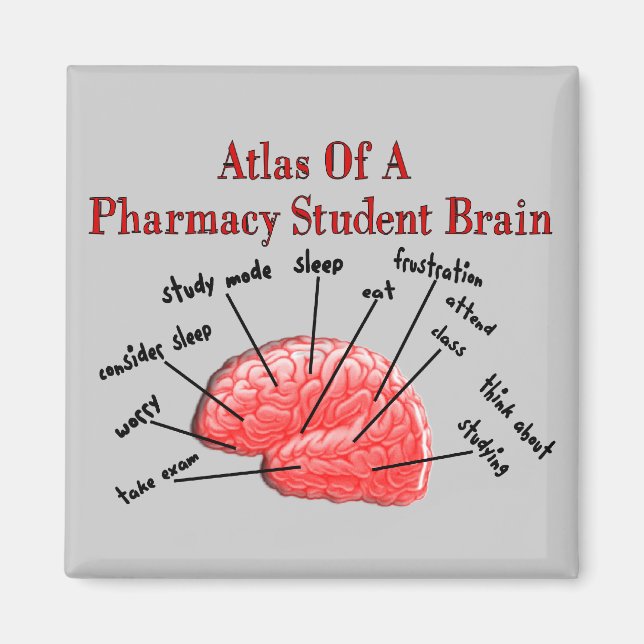 Atlas of a Pharmacy Student Brain Magnet (Framsidan)