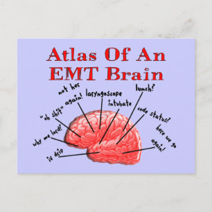 Atlas of an EMT Brain Vykort