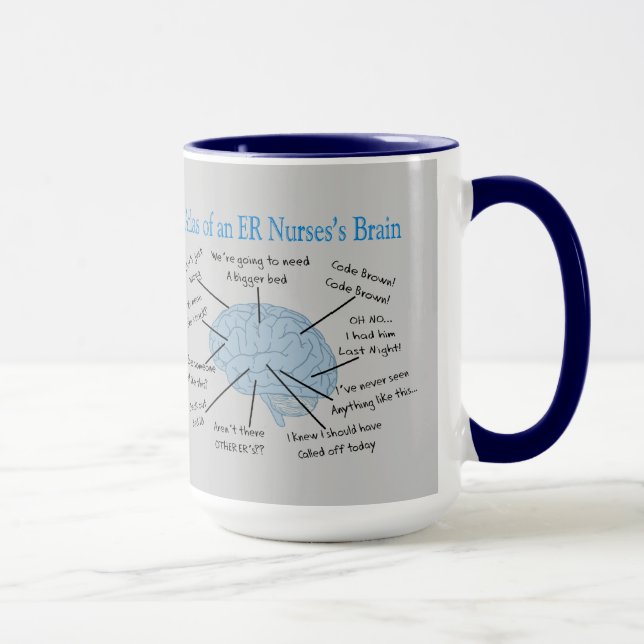 Atlas of an ER Nurse's Brain  Mugg (Höger)
