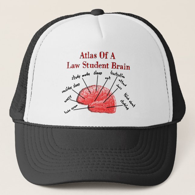 Atlas of Law Student Brain Truckerkeps (Framsida)
