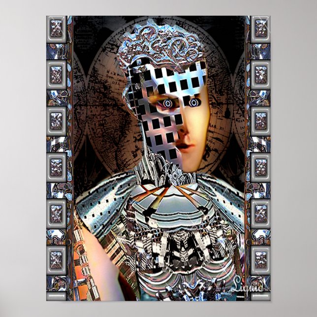 Atlas Skriv ut Poster (Framsidan)