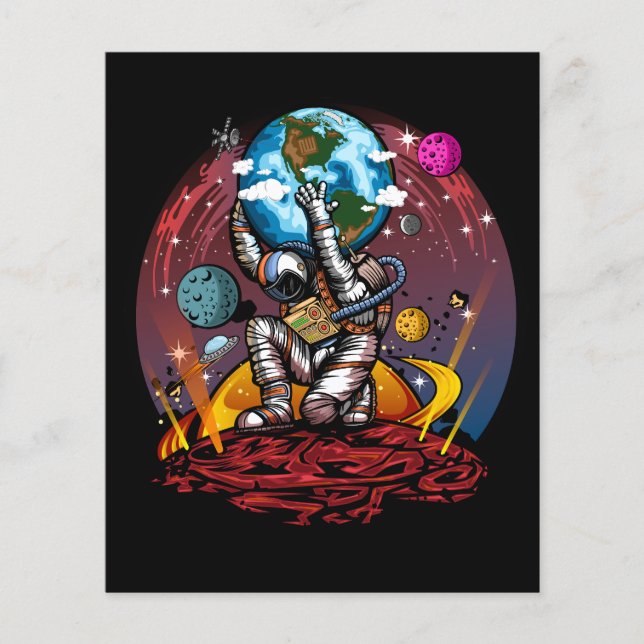 Atlas Space Man (Framsida)