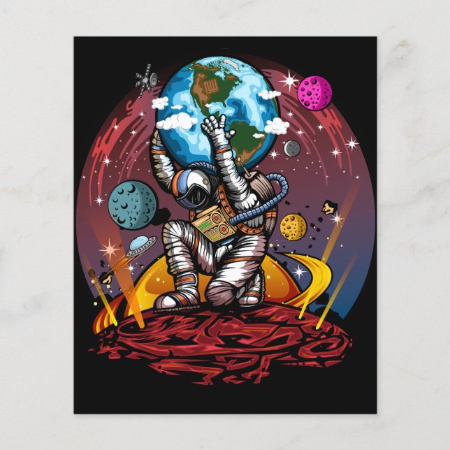 Atlas Space Man (Framsida)