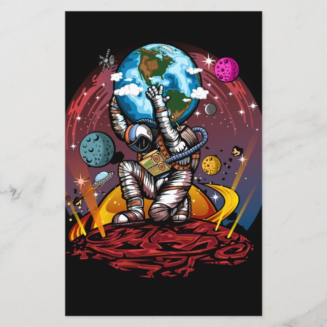 Atlas Space Man (Framsida)