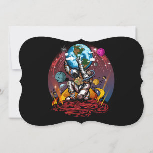 Atlas Space Man Anteckningskort