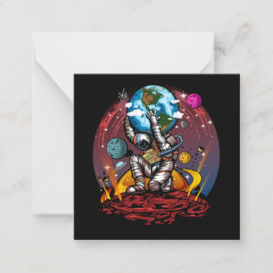 Atlas Space Man Anteckningskort