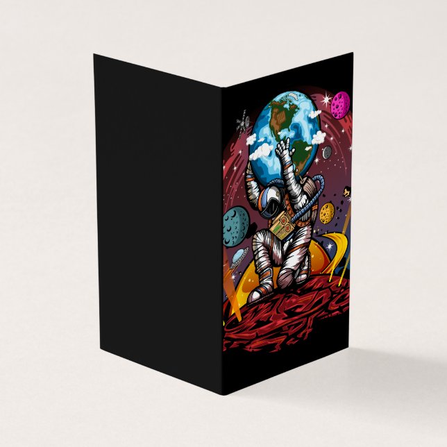 Atlas Space Man Kort (Utsida)