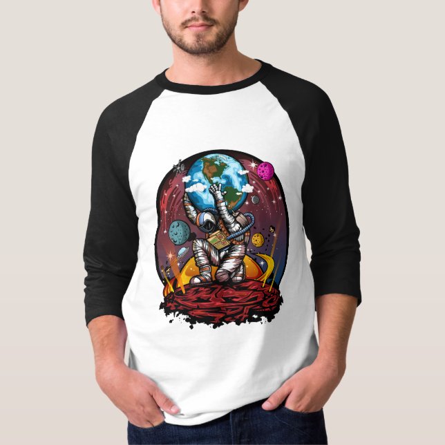 Atlas Space Man T Shirt (Framsida)