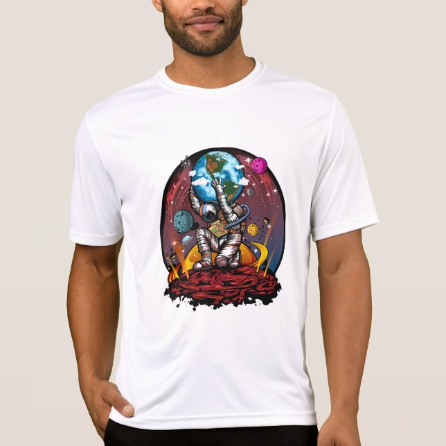 Atlas Space Man T Shirt (Framsida)