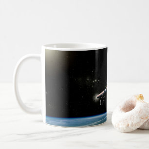 Atlas V541 lanserar Fordon i omloppsbana. Kaffemugg