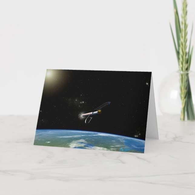 Atlas V541 lanserar Fordon i omloppsbana. Kort (Framsida)