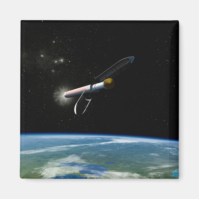 Atlas V541 lanserar Fordon i omloppsbana. Magnet (Framsidan)