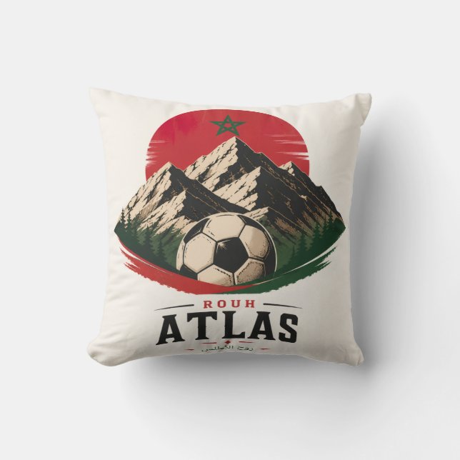 Atlaslejon Kudde (Framsida)
