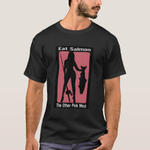 Ätlax vid andra Rosan Kött T Shirt