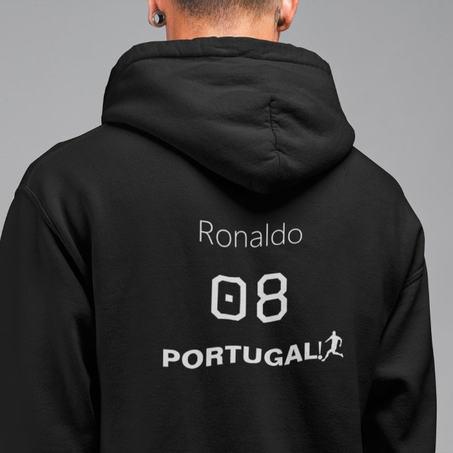 Atletisk tröja stil anpassat namn nummer hoodie (Skapare uppladdad)