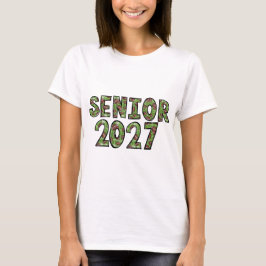 Atletiskt fotbollsplanmönster Senior 2027 T Shirt