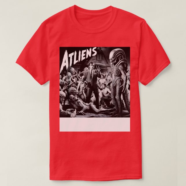 ATLiens TShirt T Shirt (Design framsida)