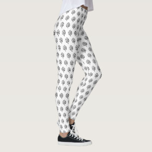 Ätlig blomma för leggings