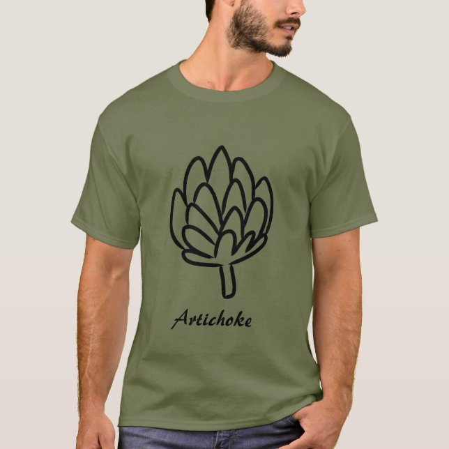 Ätlig blomma för t-shirt (Framsida)