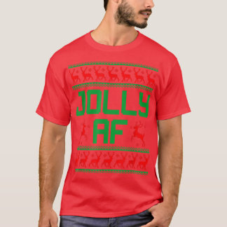 Ätlig julsötare Reindeers lustiga gåva till T Shirt