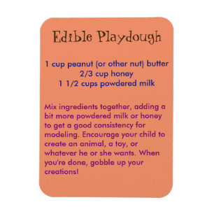 Ätlig Playdough magnet