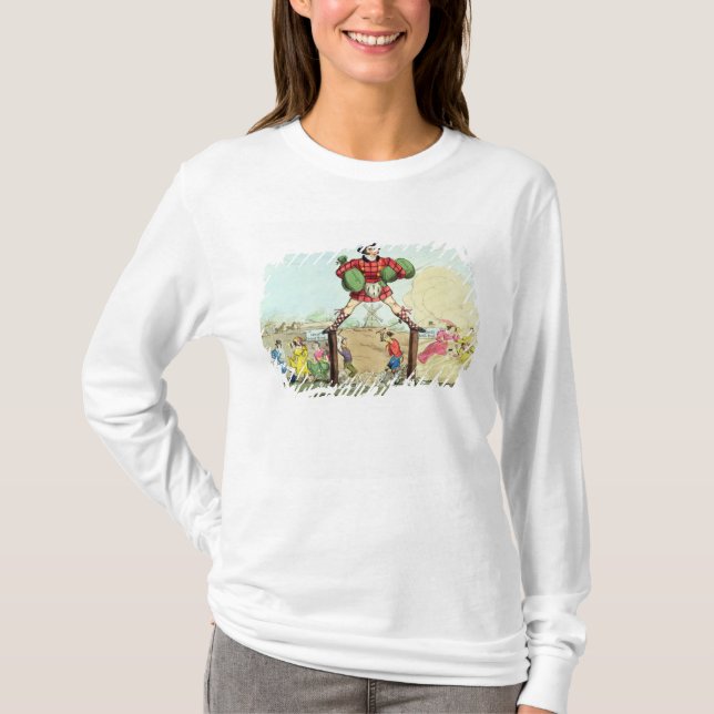 Åtlöje-Adam-izing: kolossen av vägar T-shirt (Framsida)