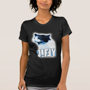 Åtlöje-Varvade kvinna för ögonblickT-tröja T-shirt