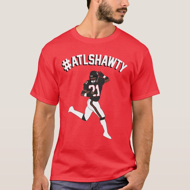ATLSHAWTY Deion Sanders T Shirt (Framsida)
