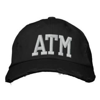 ATM hat Broderad Keps