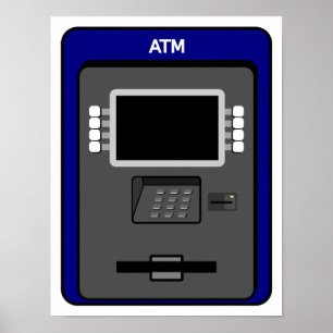 ATM MASKIN POSTER